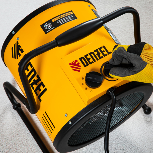 Тепловая пушка SFH-9000, 400 В, 850 м3/ч, вентилятор 3 режима, 6000/9000 Вт Denzel по ценам производителя в Челябинске с доставкой по всей России