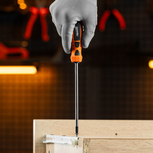 Набор отверток "Point", CrV, двухкомпонентные рукоятки, 6 шт, Sparta по ценам производителя в Челябинске с доставкой по всей России