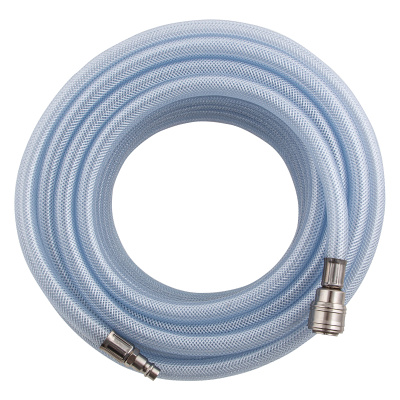 Шланг пневматический ПВХ, 10 x 16 мм, 18 бар, армированный, прозрачный, быстросъемное соединение, 15 м Stels по ценам производителя в Челябинске с доставкой по всей России