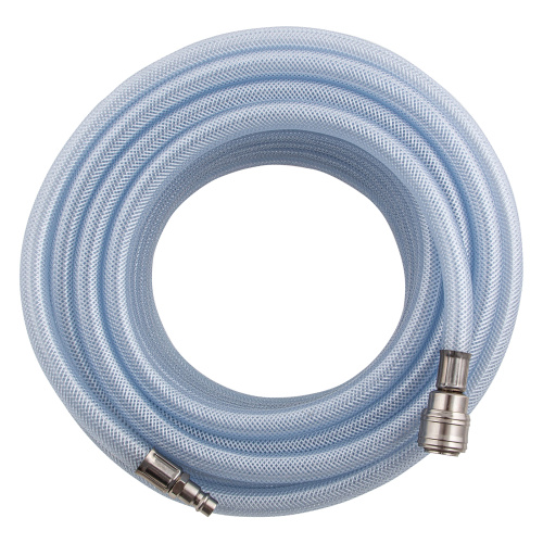 Шланг пневматический ПВХ, 10 x 16 мм, 18 бар, армированный, прозрачный, быстросъемное соединение, 15 м Stels по ценам производителя в Челябинске с доставкой по всей России