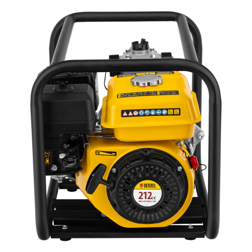 Мотопомпа бензиновая высоконапорная PX-50H, 7 л.с, 2", 600 л/мин, глубина 8 м, напор 65 м Denzel по ценам производителя в Челябинске с доставкой по всей России