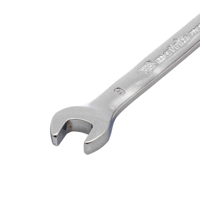Ключ комбинированный трещоточный, 9 мм, CrV, шарнирный, зеркальный хром Matrix по ценам производителя в Челябинске с доставкой по всей России