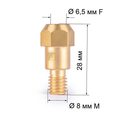 FoxWeld Держатель након. M8 (MIG-36) (142.0020/MD0132, ЕР-36, пр-во FoxWeld/КНР) купить в Москве с доставкой по всей России | ProtosMarket.ru