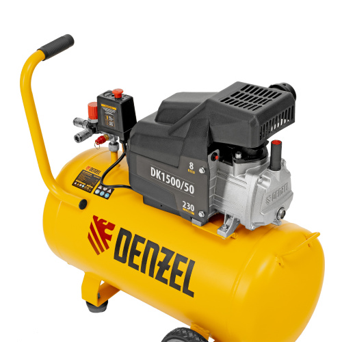 Компрессор воздушный DK1500/50, Х-PRO 1.5 кВт, 230 л/мин, 50 л Denzel по ценам производителя в Челябинске с доставкой по всей России