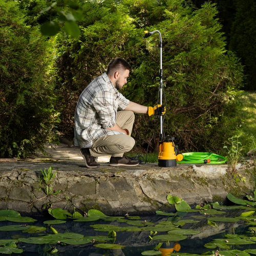Дренажный насос для чистой воды DPB400, 400 Вт, подъем 11 м, 5500 л/ч Denzel по ценам производителя в Челябинске с доставкой по всей России