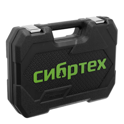 Набор инструментов, 1/2", 1/4", пластиковый кейс, 94 предмета// Сибртех по ценам производителя в Челябинске с доставкой по всей России