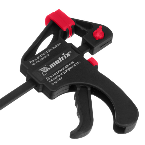 Струбцина универсальная, быстрозажимная, F-образная, 300 х 415 х 45 мм, пластиковый корпус Matrix по ценам производителя в Челябинске с доставкой по всей России