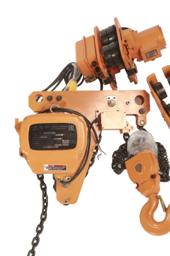 Таль передвижная с уменьшенной строительной высотой  5т  6м 380В электрическая цепная TOR HHBDSL-02 по ценам производителя в Челябинске с доставкой по всей России