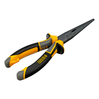 Длинногубцы прямые 205 мм, трехкомпонентные рукоятки Denzel по ценам производителя в Челябинске с доставкой по всей России