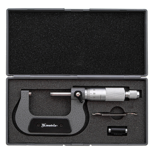 Микрометр механический,25-50 мм Matrix по ценам производителя в Челябинске с доставкой по всей России