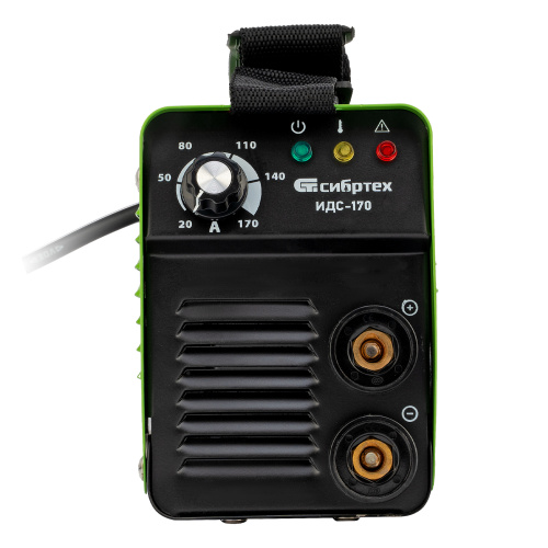 Аппарат инверторный дуговой сварки ИДС-170, 170 А, ПВ 80%, диаметр электрода 1.6-3.2 мм Сибртех по ценам производителя в Челябинске с доставкой по всей России
