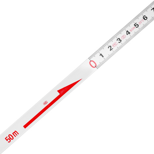 Рулетка геодезическая, 50 м х 12,5 мм, металлическая лента, закрытый корпус Matrix по ценам производителя в Челябинске с доставкой по всей России