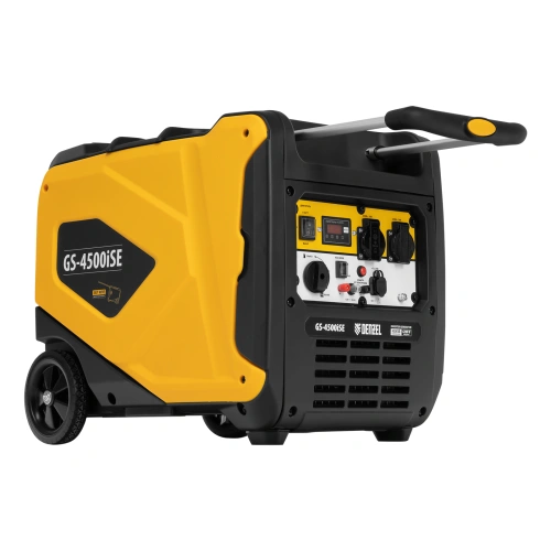 Генератор инверторный GS-4500iSE, 4,5 кВт, 230 В, закрытый корпус, электростартер Denzel по ценам производителя в Челябинске с доставкой по всей России