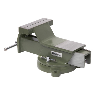 Тиски слесарные, 125 мм, стальные, поворотные Сибртех по ценам производителя в Челябинске с доставкой по всей России