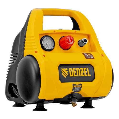 Компрессор воздушный безмасляный РС 1/6-180,1, 1 кВт, 180 л/мин, 6 л Denzel купить в Москве с доставкой по всей России | ProtosMarket.ru