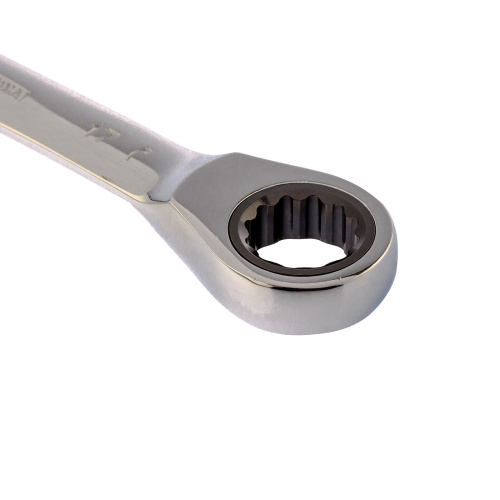 Ключ накидной трещоточный, 14 x 17 мм, CrV, зеркальный хром Matrix по ценам производителя в Челябинске с доставкой по всей России