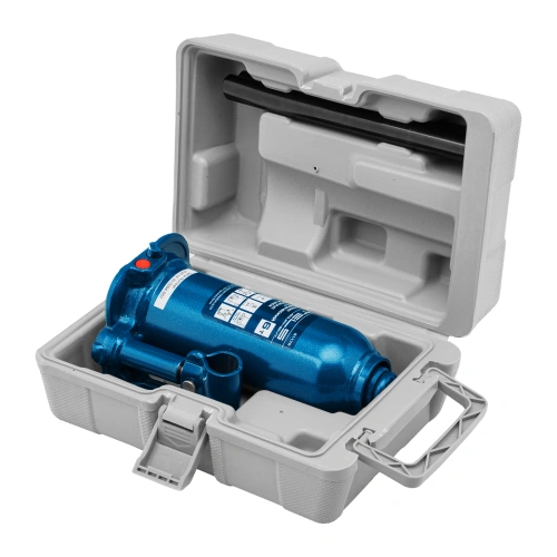 Домкрат гидравлический бутылочный, 6 т, h подъема 207-404 мм, в пластиковом кейсе Stels по ценам производителя в Челябинске с доставкой по всей России