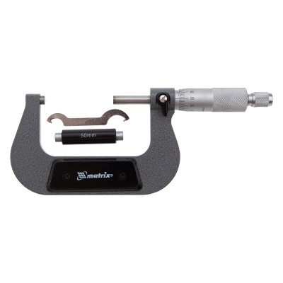 Микрометр механический,50-75 мм Matrix по ценам производителя в Челябинске с доставкой по всей России