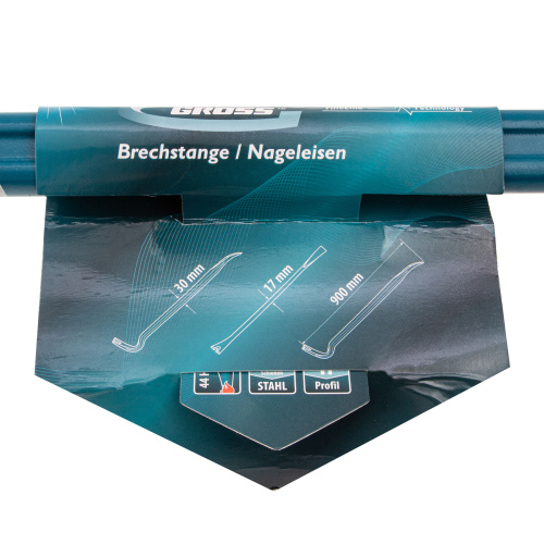 Лом-гвоздодер, двутавровый профиль, 900 х 30 х 17 мм Gross по ценам производителя в Челябинске с доставкой по всей России