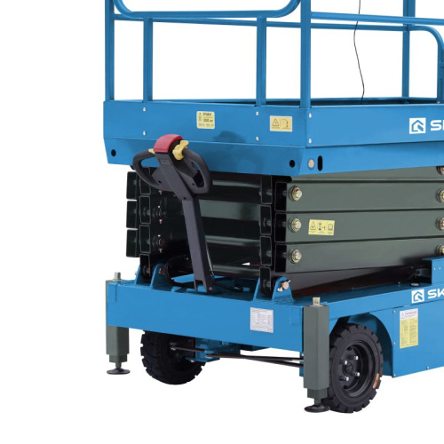Подъемник самоходный электрический ножничный ведомый SKYER SPF1305 по ценам производителя в Челябинске с доставкой по всей России
