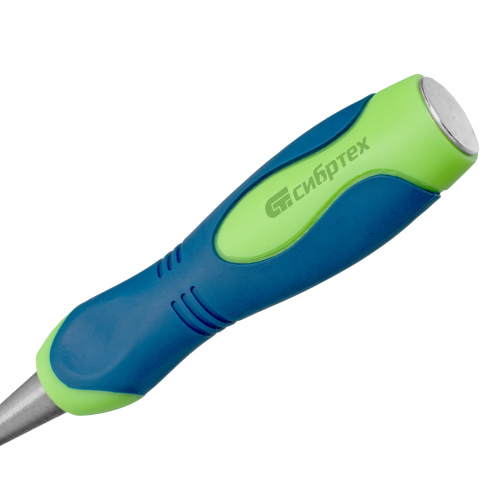 Долото-стамеска, 16 мм, двухкомпонентная рукоятка Сибртех по ценам производителя в Челябинске с доставкой по всей России