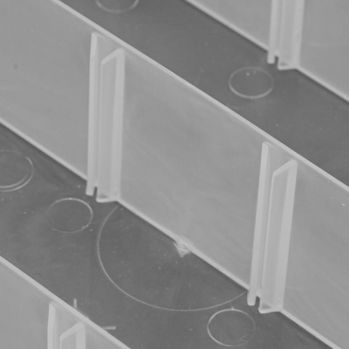 Органайзер универсальный средний, прозрачный матовый, 20 х 20 х 4.5 см Сибртех по ценам производителя в Челябинске с доставкой по всей России