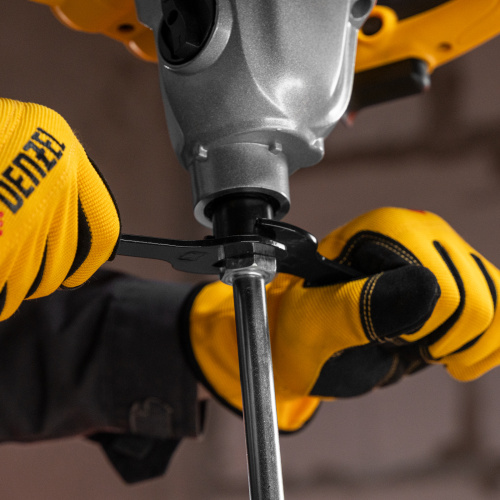 Миксер строительный EM-1-1220, 1220 Вт, 0-480/0-800 об/мин Denzel по ценам производителя в Челябинске с доставкой по всей России