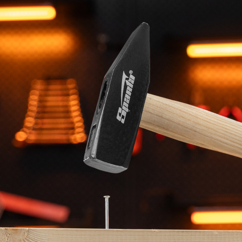 Молоток слесарный, 1000 г, квадратный боек, деревянная рукоятка Sparta по ценам производителя в Челябинске с доставкой по всей России