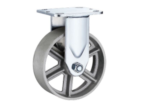 Колесо большегрузное неповоротное FCS 63 150 мм чугунное (N) по ценам производителя в Челябинске с доставкой по всей России