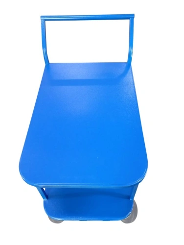 Тележка платформенная TOR ТП-2Я (600х900) 2х-ярусная (160мм) по ценам производителя в Челябинске с доставкой по всей России