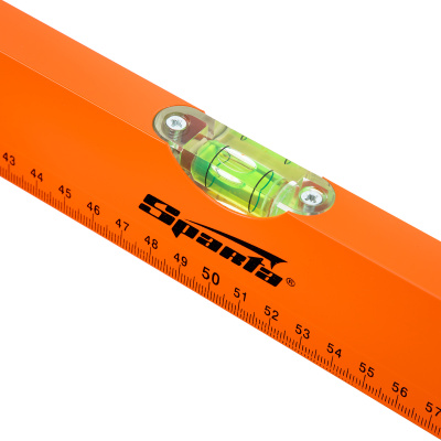 Уровень алюминиевый, 1000 мм, 3 глазка, желтый, линейка Sparta по ценам производителя в Челябинске с доставкой по всей России