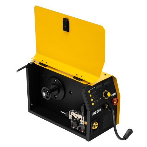 Аппарат инвертор. полуавтомат. cварки IMIG-200, 200 А, ПВ 60%, катушка 5 кг Denzel по ценам производителя в Челябинске с доставкой по всей России