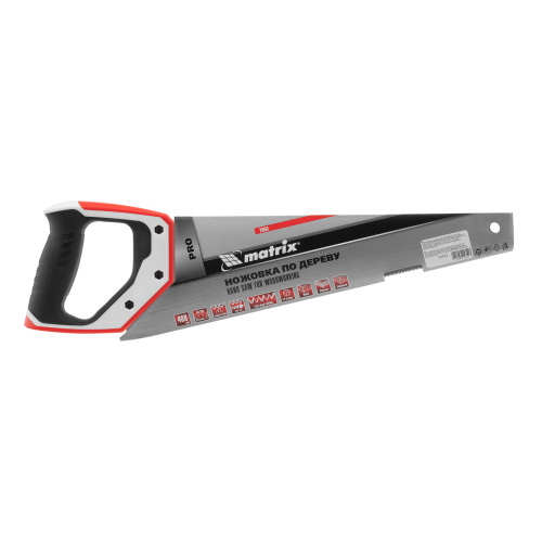 Ножовка по дереву для точных пильных работ, 400 мм, каленый зуб 3D, 14 TPI, трехкомпонентная рукоятка, Pro Matrix по ценам производителя в Челябинске с доставкой по всей России