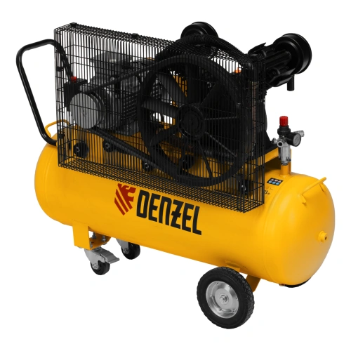 Компрессор воздушный рем. привод BCV 4000-T/100, 4,0 кВт, 100 литров, 690 л/мин Denzel по ценам производителя в Челябинске с доставкой по всей России