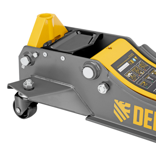 Домкрат гидравлический подкатной, 3 т, 85-610 мм, быстрый подъем, низ. подхват, проф, SUV Denzel по ценам производителя в Челябинске с доставкой по всей России