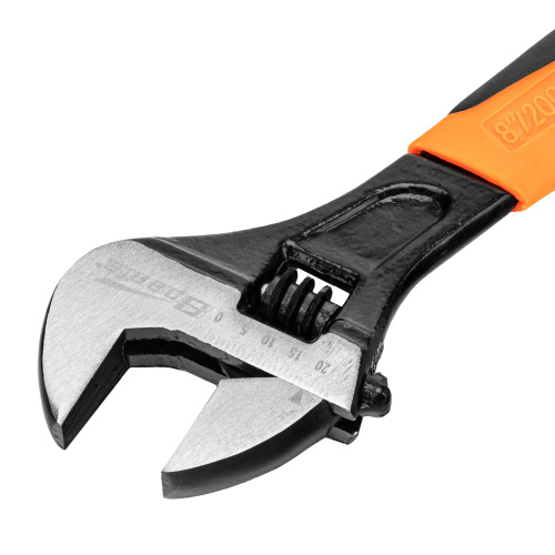 Ключ разводной, 200 мм, двухкомпонентная рукоятка Sparta по ценам производителя в Челябинске с доставкой по всей России