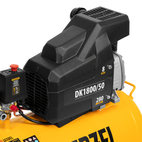 Компрессор воздушный DK1800/50, Х-PRO 1.8 кВт, 280л/мин, 50л Denzel по ценам производителя в Челябинске с доставкой по всей России