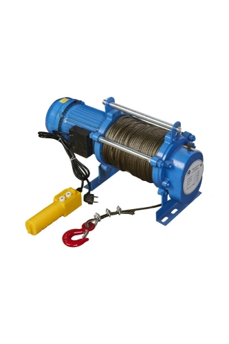 Лебедка электрическая  500 кг 100 м с канатом 220 В TOR KCD по ценам производителя в Челябинске с доставкой по всей России