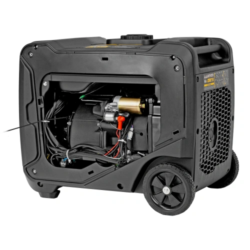 Генератор инверторный GS-4500iSE, 4,5 кВт, 230 В, закрытый корпус, электростартер Denzel по ценам производителя в Челябинске с доставкой по всей России