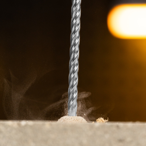 Бур по бетону, цельная крестовая пластина, 6x215 мм, SDS PLUS Denzel по ценам производителя в Челябинске с доставкой по всей России