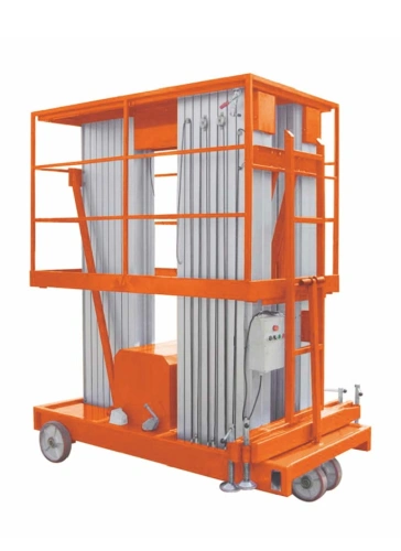 Подъемник мачтовый аккумуляторный 250 кг, 14/16 м, 24/80 В/Ач TOR GTWY14-320 DC 3-мачтовый по ценам производителя в Челябинске с доставкой по всей России