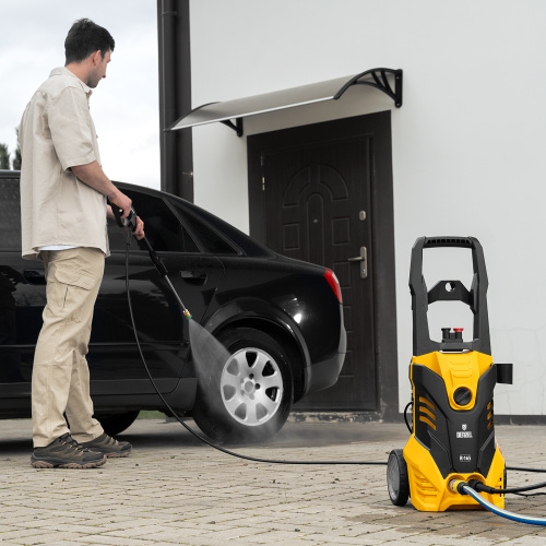 Моечная машина высокого давления R-165, 2200 Вт, 165 бар, 7 л/мин, колесная Denzel по ценам производителя в Челябинске с доставкой по всей России