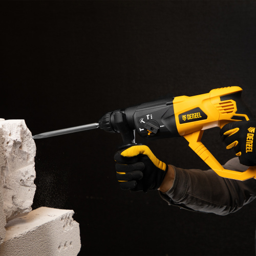 Перфоратор электрический RH-1050-26, SDS-plus, 1050 Вт, 3.2 Дж, 3 плюс 1 режим Denzel по ценам производителя в Челябинске с доставкой по всей России