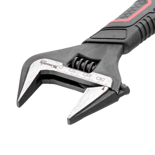 Ключ разводной, тонкие губки, фосфатированный, двухкомпонентная рукоятка, 250 мм, PRO Matrix по ценам производителя в Челябинске с доставкой по всей России