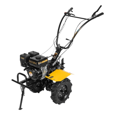 Мотоблок DPT-270X, 7 л.с., диск.сцеп, шир 90 см, глуб 35 см,фрез 3х4,ВОМ,скор 2В/1Н,кол 8" Denzel по ценам производителя в Челябинске с доставкой по всей России