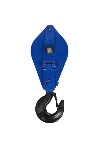 Блок монтажный однорольный с крюком TOR 2 т с откидной щекой (S) по ценам производителя в Челябинске с доставкой по всей России