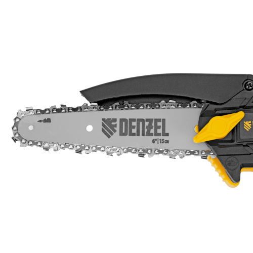 Цепная мини-пила аккумуляторная бесщет., CCS-150, шина 150 мм, Li-Ion, 20 В Denzel по ценам производителя в Челябинске с доставкой по всей России