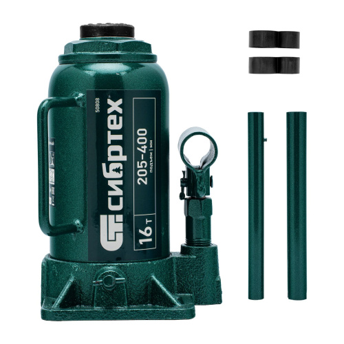 Домкрат гидравлический бутылочный, 16 т, 205-400 мм Сибртех по ценам производителя в Челябинске с доставкой по всей России