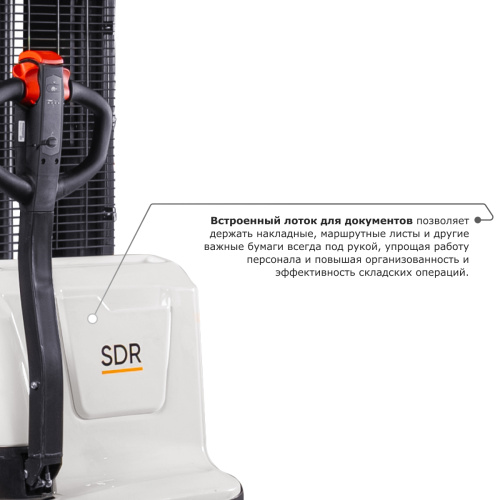 Самоходный электроштабелер PROLIFT M2 SDR 1235 li-ion по ценам производителя в Челябинске с доставкой по всей России