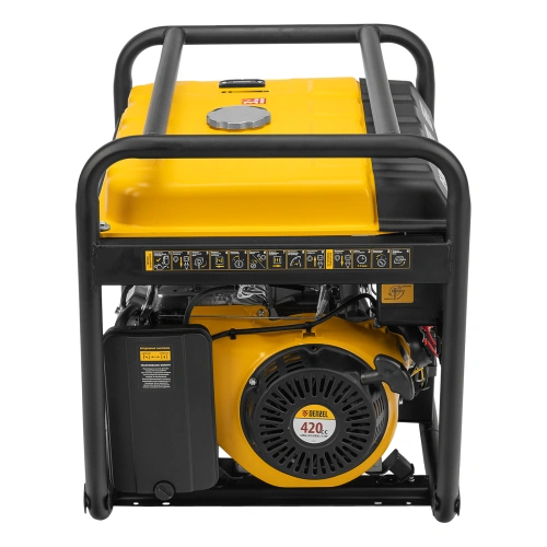 Генератор бензиновый PS 80 E-3, 6.6 кВт, 400 В, 25 л, электростартер Denzel по ценам производителя в Челябинске с доставкой по всей России